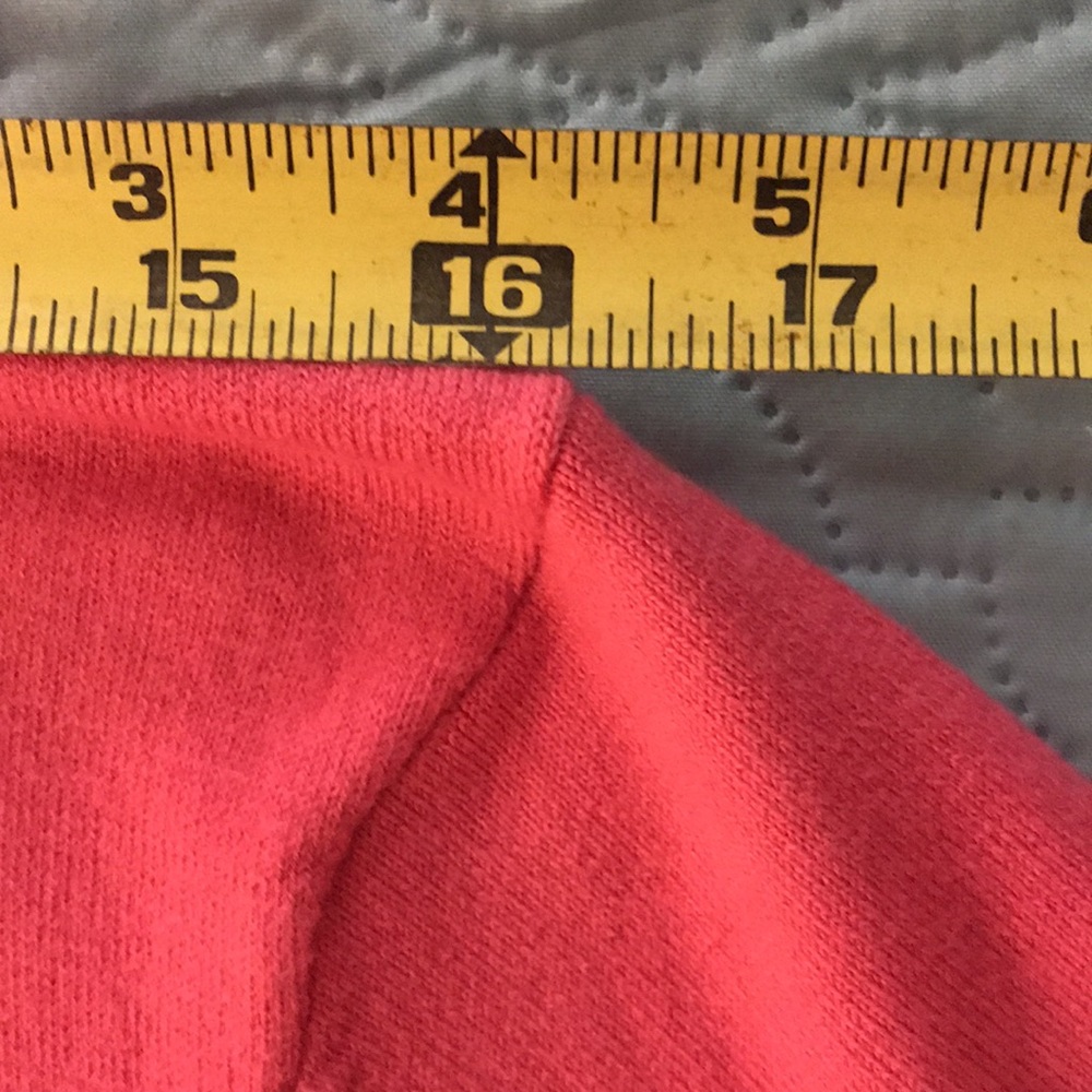 Golftini Pink Women's V-Neck Golf Sweater Martini Logo Size XL - Picture 11 of 14